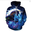 2019 space galaxy hoodie men's and women's sweatshirts and hoodies 3d brand clothing hoodie and hoodie nebula thin jacket