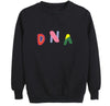 Kpop simple DNA printing o neck pullover loose hoodies unisex fashion fleece lovers sweatshirt spring autumn hoody