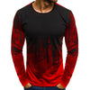 2020 Spring Plus Size T Shirt Men long Sleeve O Neck Loose Tops Tees Casual Camouflage Printed Streetwear Male Hip Hop T-shirt