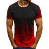 The latest 3d-printed T-shirt ink design short sleeve casual summer T-shirt fashionable round neck T-shirt men's T-shirt harajuk