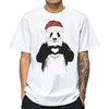 100% Cotton Men Cute T Shirt Cartoon Heart Pattern Bear Animal Print Tee Tops Short Sleeve Funny Harajuku T-Shirt Plus Size