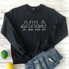 Un Deux Trois Cat Sweatshirt Kitten hoodies Causal cute sweatshirts Animal pet Aesthetic Cotton Shirts one two three four Tops