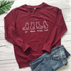 Un Deux Trois Cat Sweatshirt Kitten hoodies Causal cute sweatshirts Animal pet Aesthetic Cotton Shirts one two three four Tops