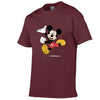 Disney Mickey Mouse Cartoon T-shirt Men Women Summer O-Neck T Shirt Casual Loose Color Print T-shirt Hip Hop Streetwear Top Tees