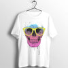 Men's T Shirt Pencil Crow Drawing Artwork Art Printed Tee cotton meterial animel basic men short sleeve Casual loose clothing