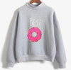 Funny Best Friend Hoody Sweatshirt Women Funny Crewneck Hipster BFF Hoodies Kawaii Food Snacks Pullover INS Jumper